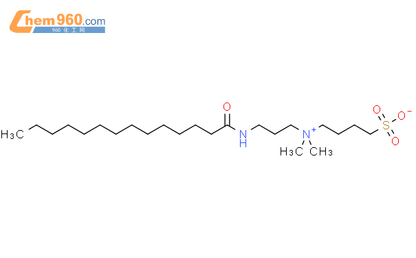 4-[dimethyl-[3-(tetradecanoylamino)propyl]azaniumyl]butane-1-sulfonate