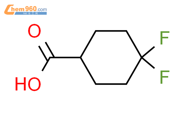 4,4-二氟环己甲酸结构式图片|122665-97-8结构式图片