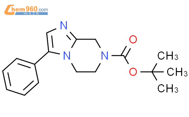7-Boc-3-苯基-5,6,7,8-四氢咪唑并[1,2-a]吡嗪结构式图片|1226776-87-9结构式图片