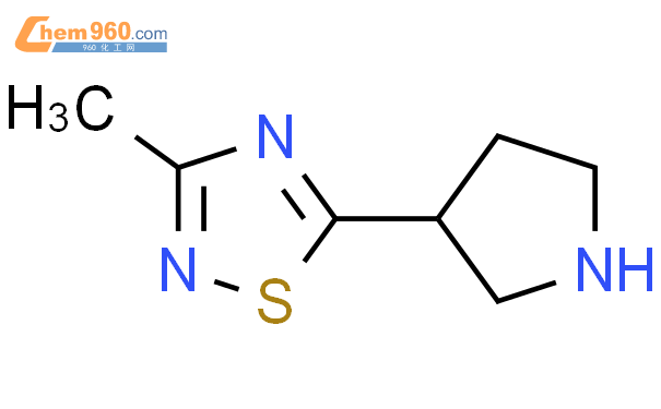 122683-02-7_3-methyl-5-(3-pyrrolidinyl)-1,2,4-ThiadiazoleCAS号:122683-02 ...