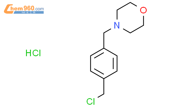(4-{[4 (chloromethyl) phenyl]methyl}morpholine hydrochloride)