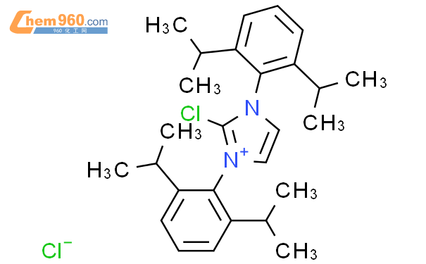 1,3-双(2,6-二异丙基苯基)2-氯咪唑鎓盐酸盐