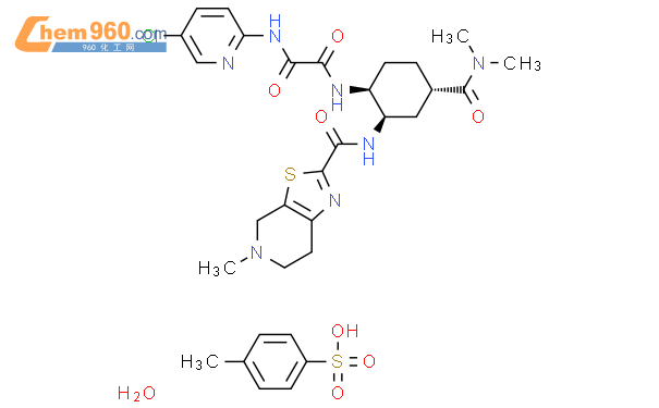 甲磺酸依度沙班结构式图片|1229194-11-9结构式图片