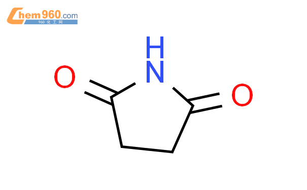 丁二酰亚胺结构式图片|123-56-8结构式图片