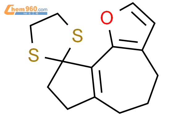 123196-66-7,SPIRO[AZULENO[4,5-B]FURAN-9(4H),2'-[1,3]DITHIOLANE], 5,6,7 ...