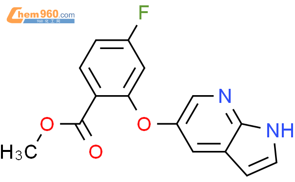 2-[(1H-吡咯并[2,3-b]吡啶-5-基)氧基]-4-氟苯甲酸甲酯