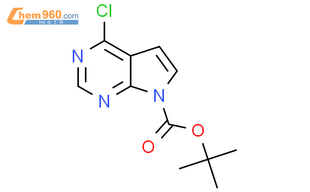 tert-Butyl 4-chloro-7H-pyrrolo-[2,3-d]pyrimidine-7-carboxylate