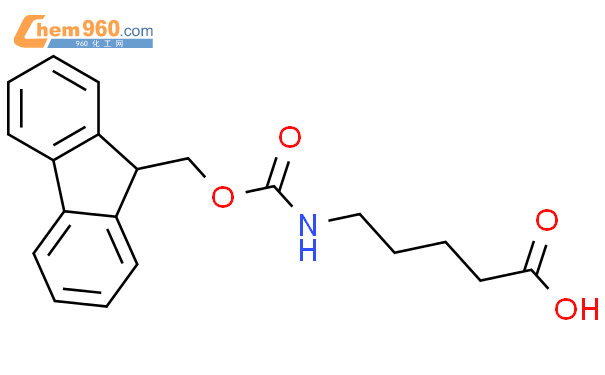 Fmoc-5-氨基戊酸 结构式图片|123622-48-0结构式图片