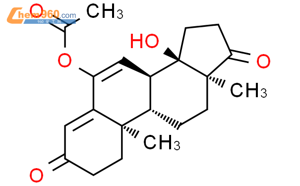 123647-88-1_Androsta-4,6-diene-3,17-dione, 6-(acetyloxy)-14-hydroxy-CAS号:123647-88-1/Androsta-4 ...