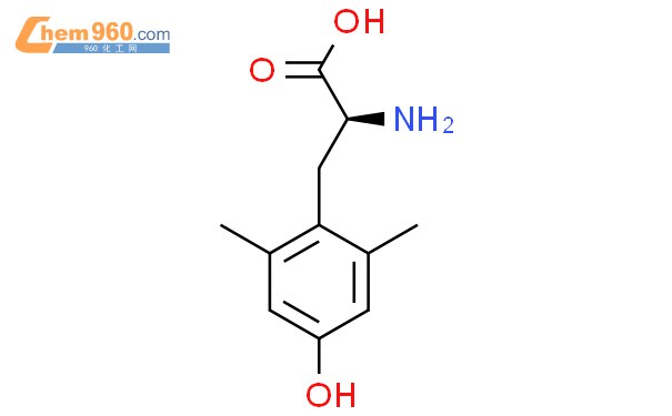 2',6'-二甲基-L-酪氨酸结构式图片|123715-02-6结构式图片