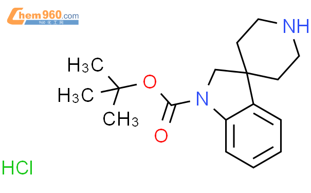 tert-Butyl spiro[indoline-3,4'-piperidine]-1-carboxylate hydrochloride
