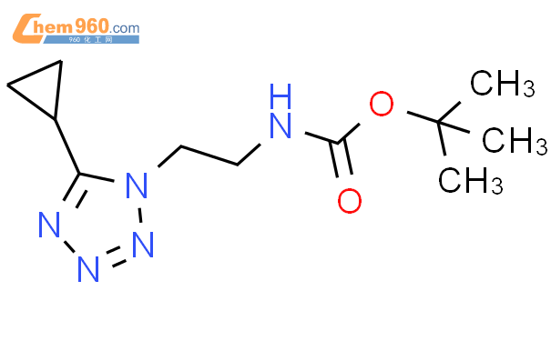 2-(5-环丙基-1H-四唑-1-基)乙基氨基甲酸叔丁酯