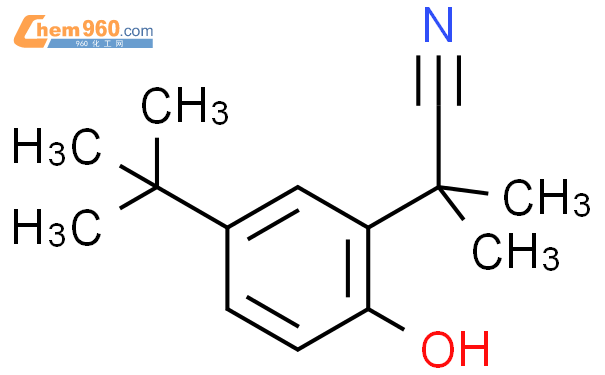 2-(5-(叔丁基)-2-羟基苯基)-2-甲基丙腈