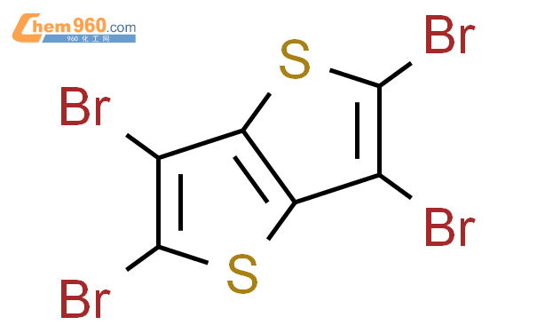 四溴噻吩并[3,2-B]噻吩结构式图片|124638-53-5结构式图片
