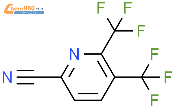 5,6-Bis(trifluoromethyl)-2-pyridinecarbonitrile