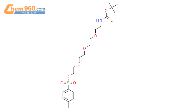 T-Boc-n-amido-peg4-tos结构式图片|1246999-33-6结构式图片