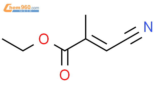 124779 00 6 3 Cyano 2 methyl acrylic acid ethyl ester化学式结构式分子式mol