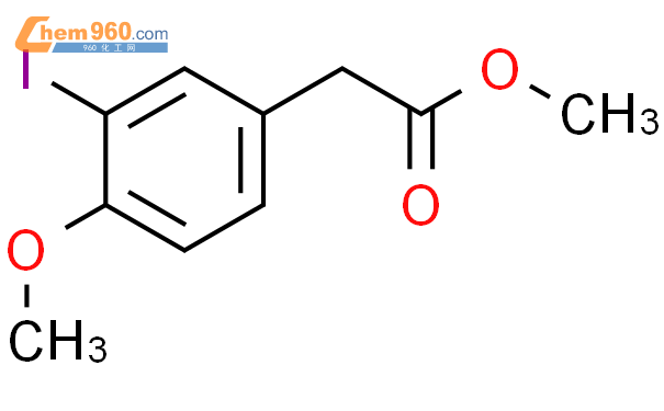 methyl 2-(3-iodo-4-methoxyphenyl)acetate