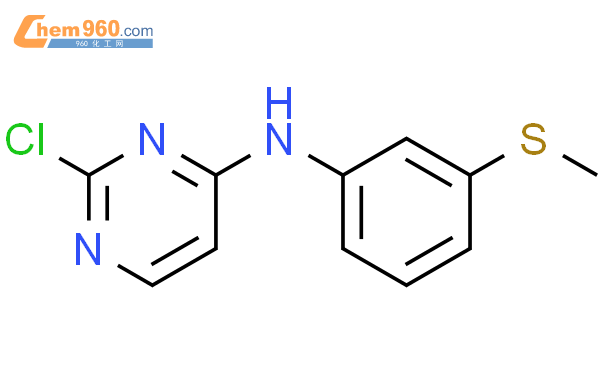 2-氯-N-[3-(甲硫基)苯基]嘧啶-4-胺