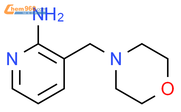 3-(4-morpholinylmethyl)-2-Pyridinamine结构式图片|1250814-06-2结构式图片
