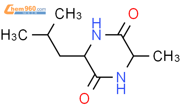 反式-(9ci)-3-甲基-6-(2-甲基丙基)-2,5-哌嗪二酮