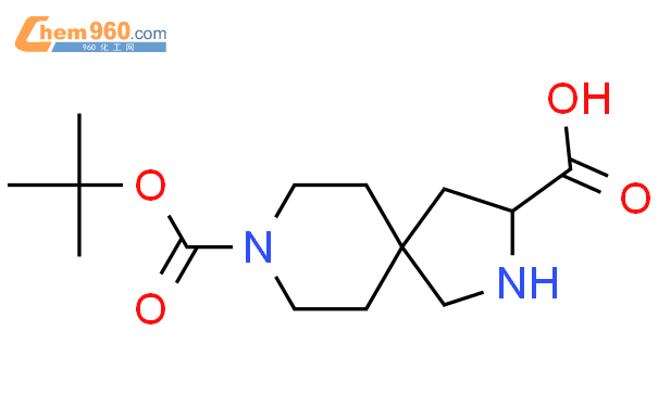 8-Boc-2,8-diazaspiro[4.5]decane-3-carboxylic acid结构式图片|1255666-26-2结构式图片