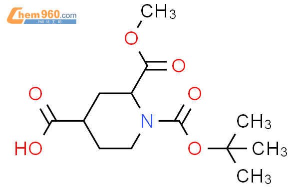 1-(叔丁氧羰基)-2-(甲氧基羰基)哌啶-4-羧酸