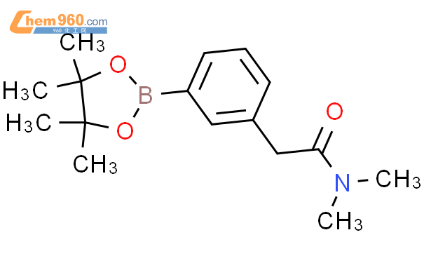 3-(Nn-二甲基氨基甲酰甲基)苯硼酸频那醇酯