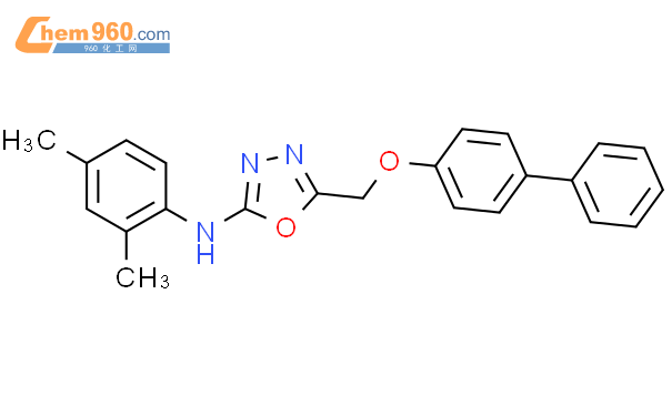 Oxadiazol Amine Biphenyl Yloxy Methyl