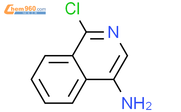 1-氯异喹啉-4-胺结构式图片|1260799-38-9结构式图片