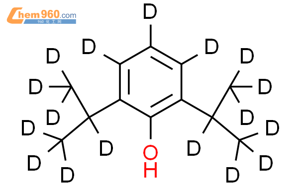 异丙酚-d17结构式图片|1261393-54-7结构式图片