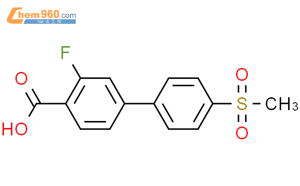 Fluoro Methylsulfonylphenyl Benzoic Acidcas