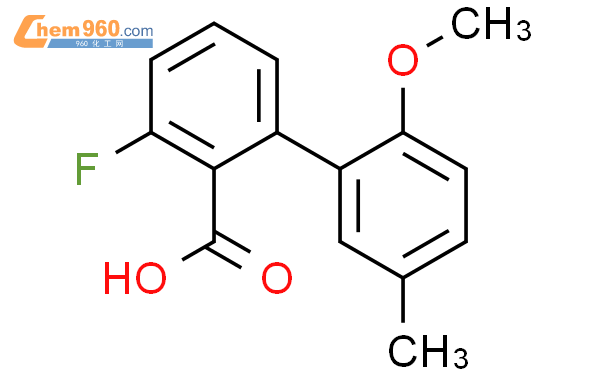 Fluoro Methoxy Methylphenyl Benzoic Acidcas