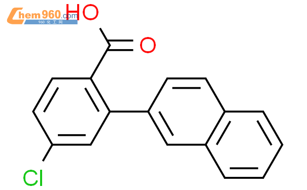 4-chloro-2-naphthalen-2-ylbenzoic acid