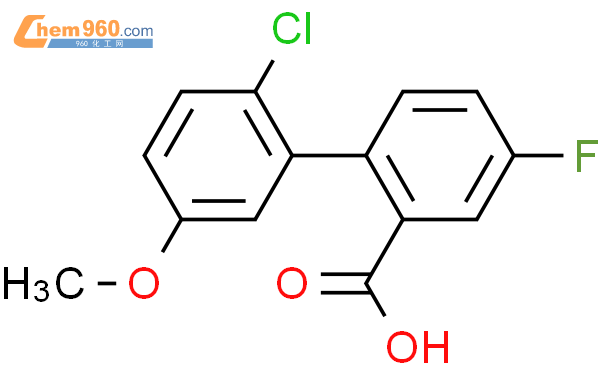 Chloro Methoxyphenyl Fluorobenzoic Acidcas