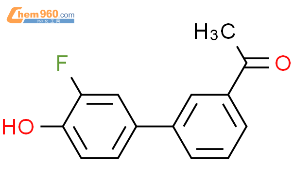 1-[3-(3-fluoro-4-hydroxyphenyl)phenyl]ethanone