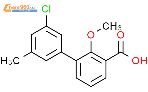 3-(3-chloro-5-methylphenyl)-2-methoxybenzoic acid