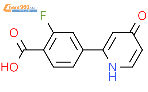 Fluoro Oxo H Pyridin Yl Benzoic Acid Mol