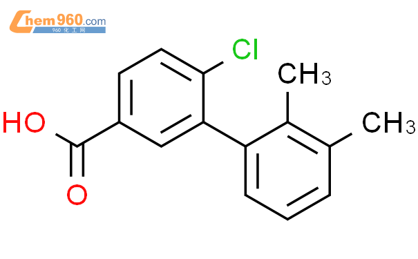 4 chloro 3 2 3 dimethylphenyl benzoic acidCAS号1261980 18 0 960化工网