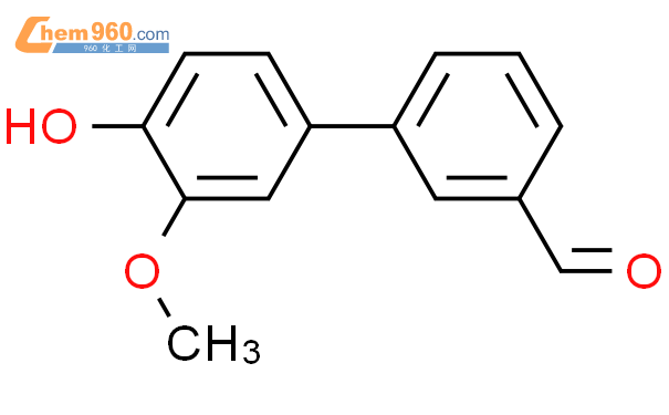 3-(4-hydroxy-3-methoxyphenyl)benzaldehyde
