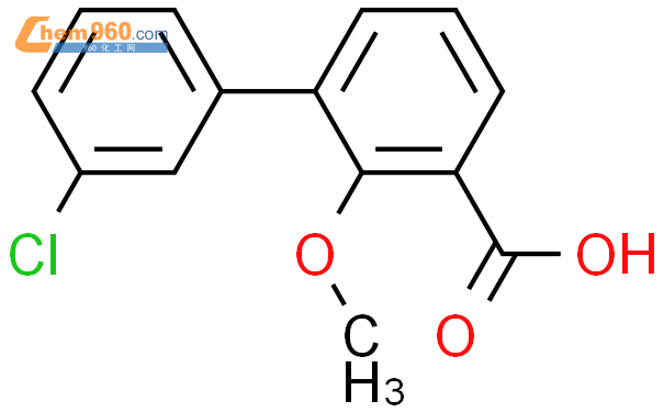 3-(3-chlorophenyl)-2-methoxybenzoic acid