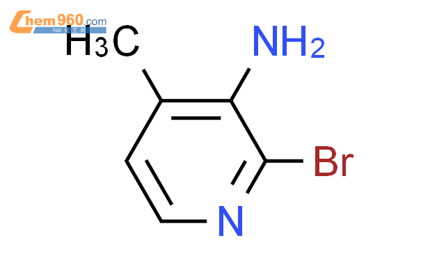 2-溴-3-氨基-4-甲基吡啶结构式图片|126325-50-6结构式图片