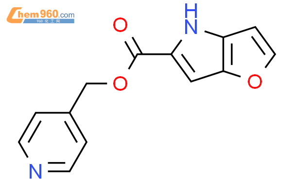 1263388-07-3,pyridin-4-ylmethyl 4H-furo[3,2-b]pyrrole-5-carboxylate化学式 ...