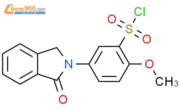 Benzenesulfonylchloride, 5-(1,3-dihydro-1-oxo-2H-isoindol-2-yl)-2-methoxy-