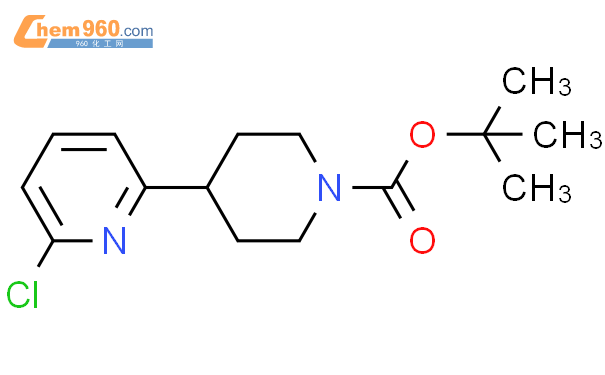 1-Piperidinecarboxylic acid, 4-(6-chloro-2-pyridinyl)-,1,1-dimethylethyl ester