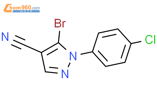 5-溴-1-(4-氯苯基)-1H-吡唑-4-甲腈