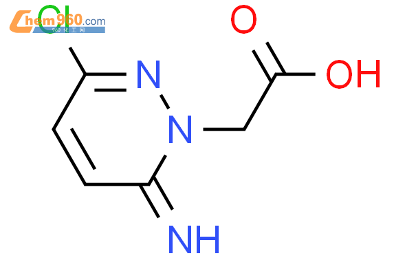 6-氯-3-亚氨基-2,3-二氢哒嗪-2-乙酸结构式图片|127566-18-1结构式图片