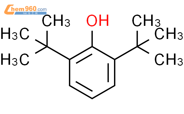 2,6-二叔丁基苯酚结构式图片|128-39-2结构式图片