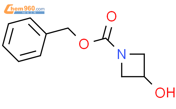 1-苄氧羰基-3-羟基氮杂环丁烷结构式图片|128117-22-6结构式图片