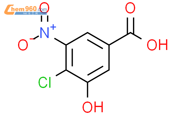 4-Chloro-3-hydroxy-5-nitro-benzoic acid